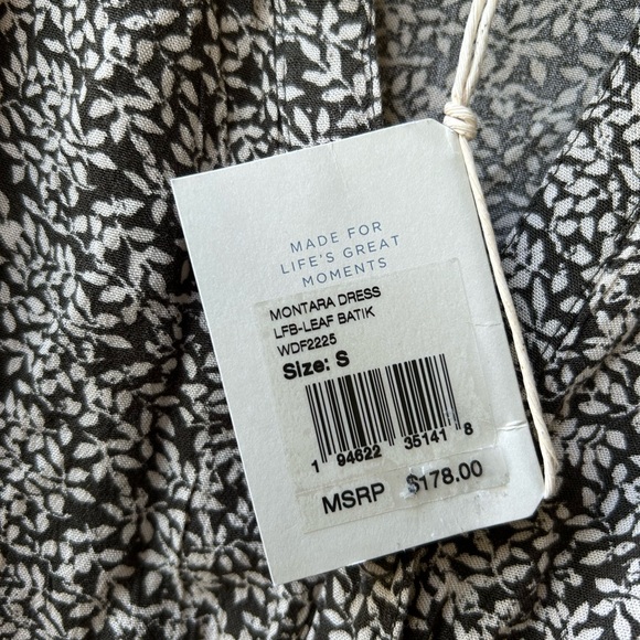 NWT Faherty Montara Dress, S - Picture 4 of 4